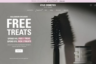 redsign your wix website for black friday, halloween and christmas holiday sales