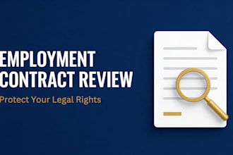 expertly review your US employment contract as a licensed attorney