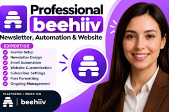 do beehiiv newsletter design beehiiv automation beehiiv website