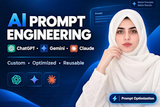 engineer custom ai prompts and create ai videos