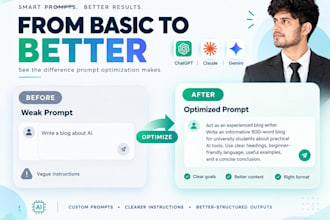 create, audit and optimize custom ai prompts