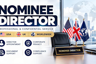 provide professional nominee services for UK USA company