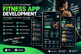 build a complete fitness, gym and wellness app