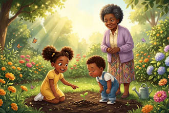 children picture book illustration african american children book illustration