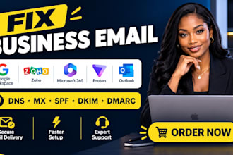fix googleworkspace zoho microsoft 365 proton outlook mail dns mx spf dkim dmarc