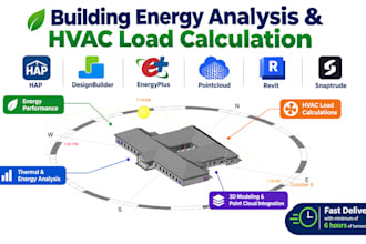 do building energy analysis, hvac load calculations in hap, designbuilder