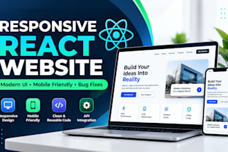 build a responsive react website