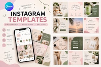create editable canva instagram templates