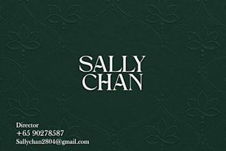 design a modern professional business card or name card