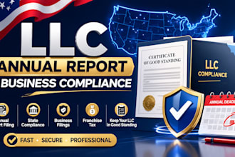 do llc annual report and maintain US business compliance