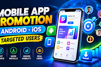 do mobile app promotion , game promotion, app install