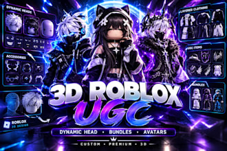 create roblox ugc bundle, roblox dynamic head and layered clothing