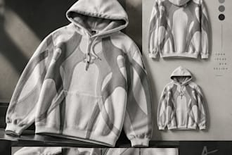 design a premium streetwear hoodie and apparel graphic