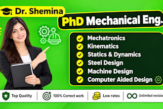do mechatronics kinematics statics dynamics steel machine computer aided design