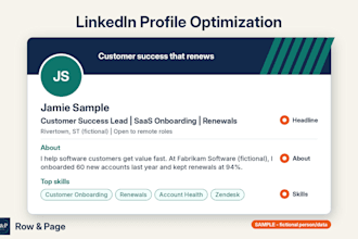 optimize your linkedin profile headline, about, and experience section