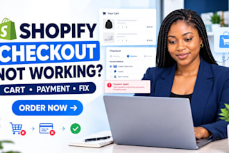 fix shopify checkout cart and payment errors