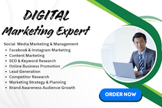 be your digital marketing expert for business growth