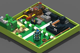 create a custom roblox map and lua scripting in roblox studio