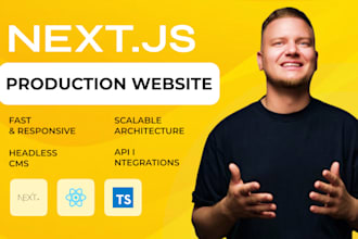 build or migrate your fast nextjs website with headless cms