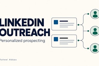 run personalized manual linkedin outreach for b2b prospects