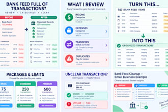 clear bank feeds and categorize quickbooks online transaction