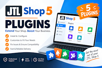 develop custom jtl shop 5 plugins and extensions