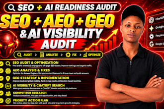 audit your website for SEO aeo GEO ai visibility and fix issues
