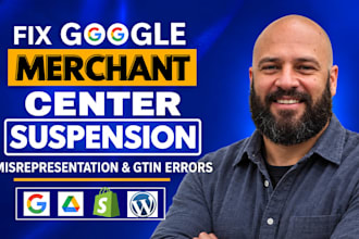 fix google merchant center misrepresentation, suspension and gtin errors