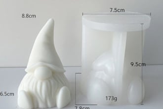 design custom silicone, plaster, soap, candle molds for 3d printing and casting