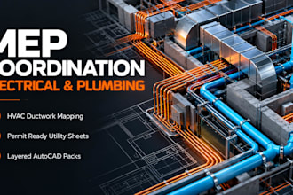design architectural mep drawings and electrical plumbing plans