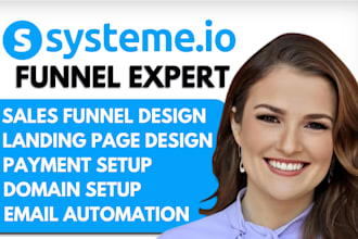 create systeme io website expert systeme io sales funnel systeme io landing page