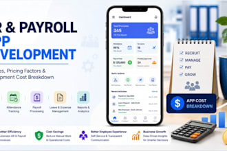 develop payroll software with HR management, payslips and employee portal