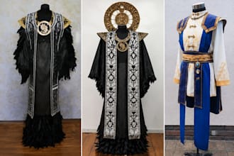 sew custom cosplay costume anime outfit fabric costume custom cosplay creation