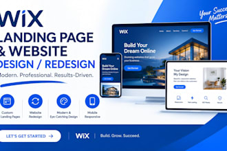 wix landing page wix website redesign wix landing page wix redesign wix design