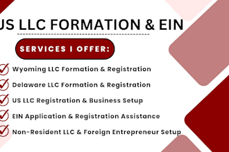 do wyoming llc formation US llc registration, ein, non resident llc and delaware