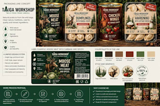design professional product labels and packaging for jars and cans