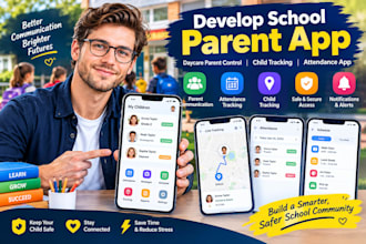 develop school parent app daycare parent control child tracking attendance app