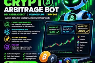 code crypto arbitrage bot solana crypto bot on raydium meteora pump fun pumpswap