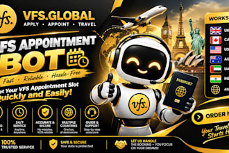 setup appointment booking bot,appointment bot,vfs appointment,vfs,booking bot