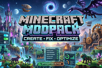 create fix and optimize your minecraft modpack