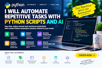 automate repetitive tasks with python scripts and ai