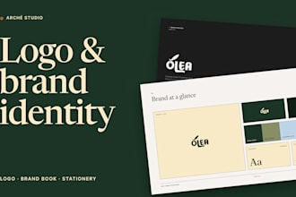 design a logo and brand identity guidelines