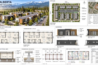 create bc alberta modular housing development plans drawings