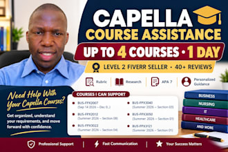 assist with up to 4 capella courses in a day