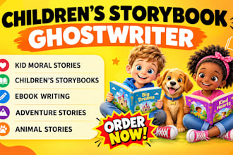 write an engaging children book kids story or storybook