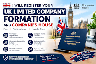 register your uk limited company formation and companies house