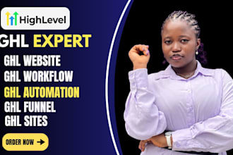 build ghl website ghl funnel ghl automation ghl workflow ghl sites