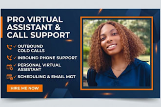 do cold call, inbound phone call and personal virtual assistant