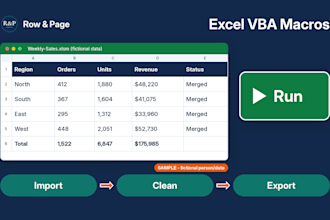automate your excel workbook with vba macros, buttons, and reports
