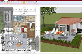 specialize in drafting real estate site plan and floor plan